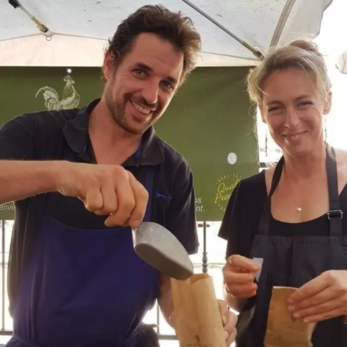 Benoit ir Cecilia yra prekes zenklo sacre francais įkūrėjai